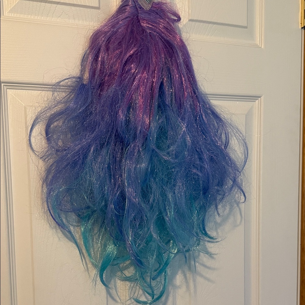Purple and Blue Ombre wig